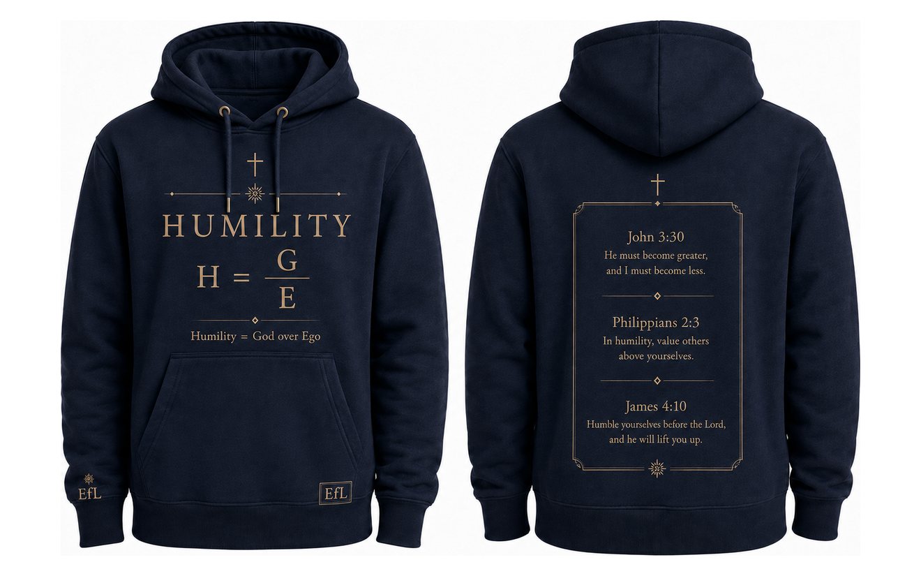 Humility Collector Hoodie in Navy